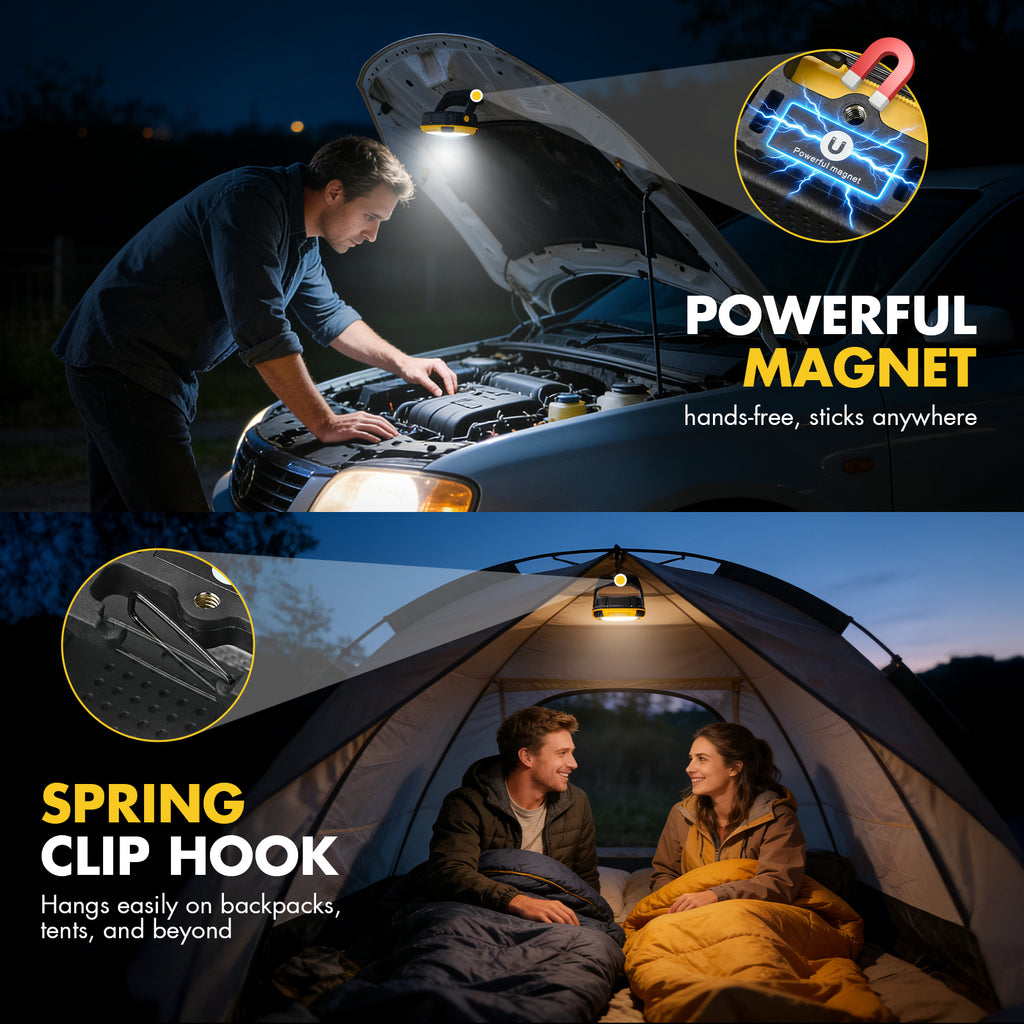 136-LED Magnetic Work Light
