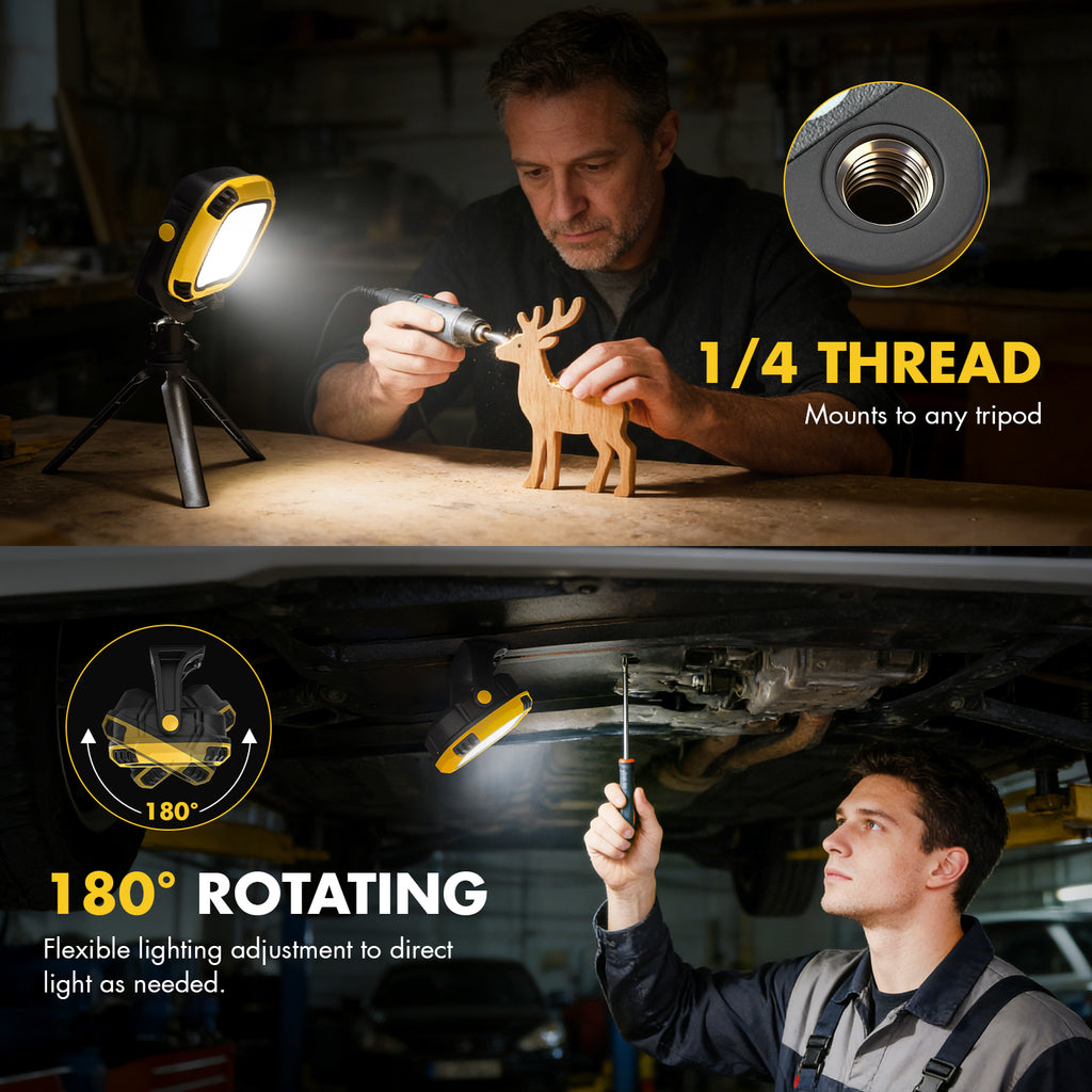 136-LED Magnetic Work Light