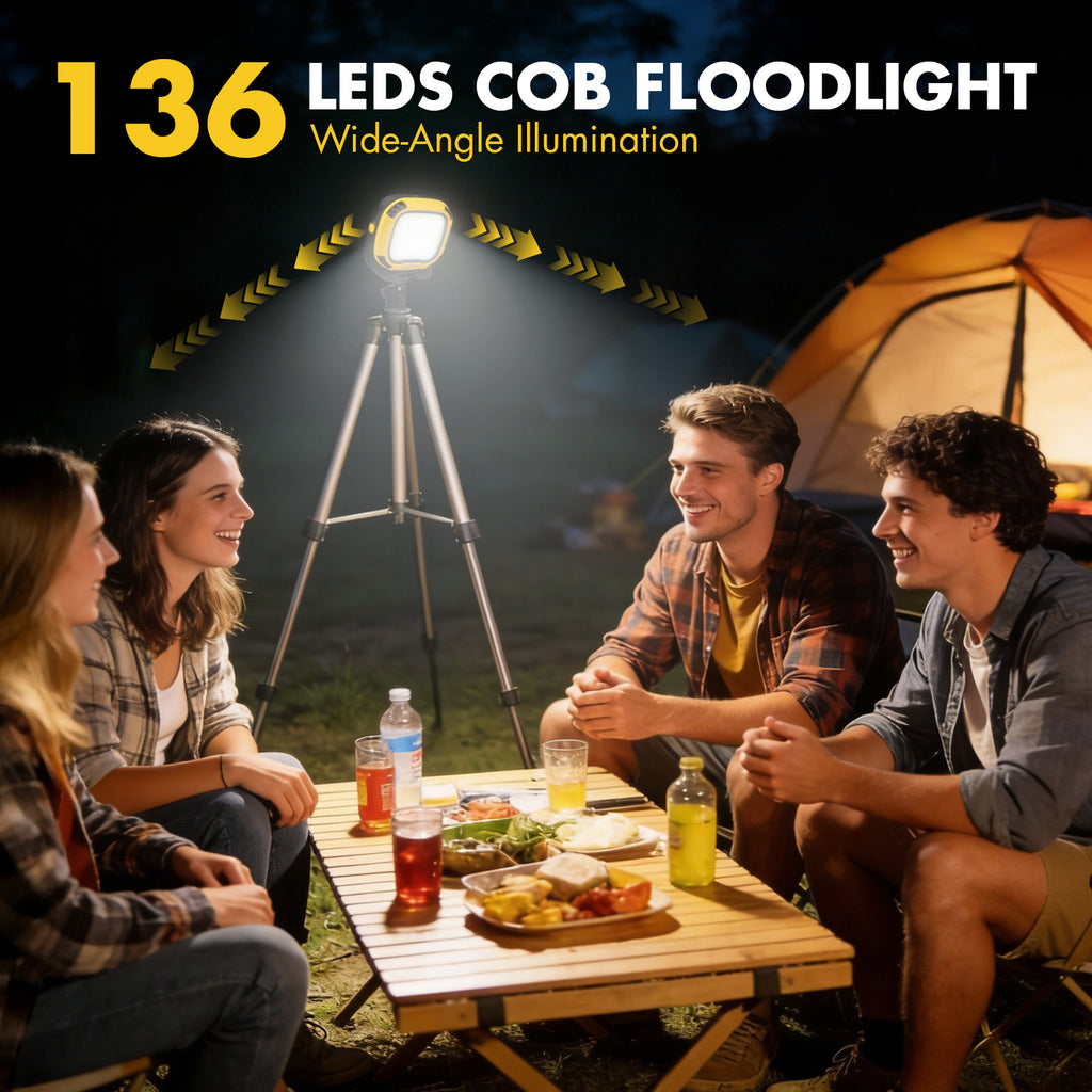 136-LED Magnetic Work Light