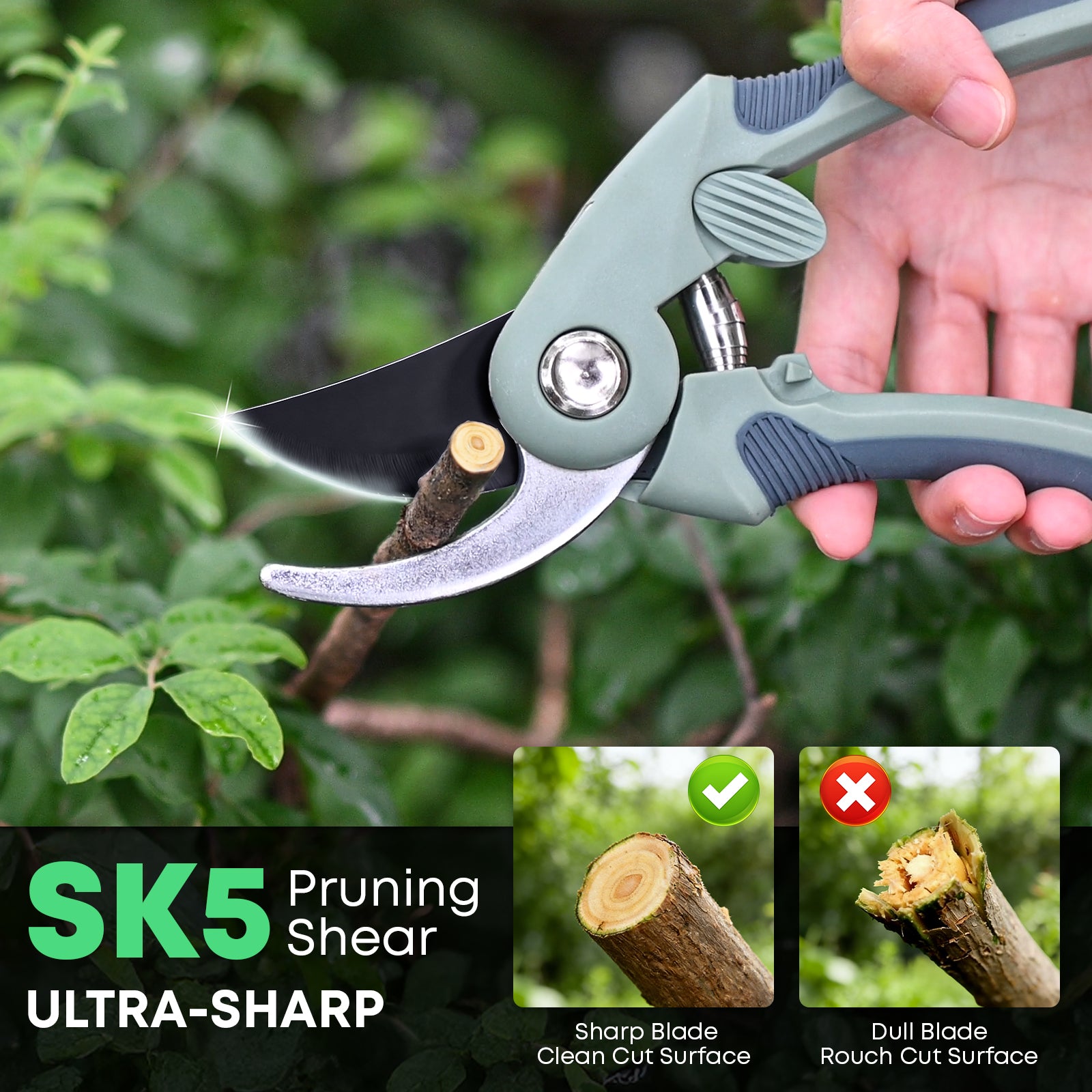2-in-1 Hedge Trimmer Cordless & Grass Shear | 7.2V Handheld Electric Shrub Trimmer | Lightweight Rechargeable Battery with Type-C Cable | 2 * 1.5Ah Battery Powered for Garden, Yard, Lawn